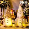 Glowing Gnome Christmas Faceless Doll 30cm Tree Decorations 2025 Night Light Xmas Gift Navidad 2023 New Year Home Decor
