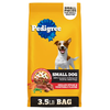Pedigree Adult Small Dog Dry Dog Food, Grilled Steak and Vegetable Flavor, 3.5 lb. Bag