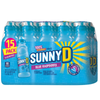 SUNNYD Blue Raspberry Shelf Stable Juice Drink, 15 Count, 11.3 fl oz Bottles